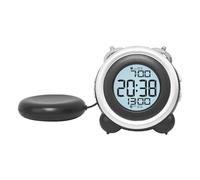 Oxxggkao Electronic Alarm Clock With Vibrating Wake Up Super Loud Vibrating Twin Bells For Busy Professional And Students Clock Deaf Or Hard Of Hearing