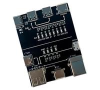 Oxxggkao Electronic Wire Tester for Various Types of USB Cables Multiple Interfaces Cable Analyzers Tester Quick Fault Detection Tool Phone Repair Testing Board