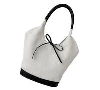 Oxxggkao Elegant Korean Canvas Shoulder Bag with Ample Space and Organizational Pockets Casual Handbag Underarm Bags Large Capacity Shoulder Bag