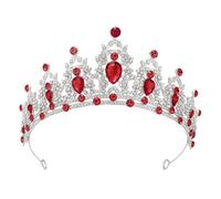 Oxxggkao Ethnic Metal Crowns for Adult Women Wedding Headpiece Crystal Headband Hairband Festival Crowns New Year Headwear Gift Bridal Crown