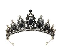 Oxxggkao Ethnic Metal Crowns for Adult Women Wedding Headpiece Crystal Headband Hairband Festival Crowns New Year Headwear Gift Bridal Crown