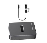 Oxxggkao External Enclosure for 2TB Solids States Drive Adapter Plugs and Play Setups Via USB Type C Port Hard Drive Docking Station Usb C