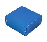 Oxxggkao Extruded Project Enclosure Metal Waterproof Electric Box Aluminum Power Amplifier Chassis 1.97x2.28x0.94in(LxWxH) Electronic Project Enclosure Box Aluminum