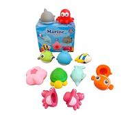 Oxxggkao Farm Animal Pairing Game 10PCS Soft Rubber Toy for Babies Early Childhood Development Toddler Learning Animals