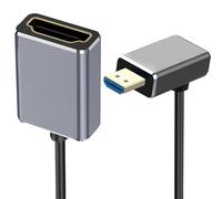 Oxxggkao Fast Speed Video Cable 8K60Hz Microed to Standard Camera Dynamic Enhances Auditory Return Channel Flexible Flexible Camera Cable