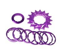 Oxxggkao Fixed Gear Cycling Sprocket 16T Aluminum Construction Enhances Control for Rough Terrain and City Travel Permanent Bike Flywheel