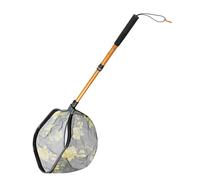Oxxggkao Flexible Fishing Landing Net with Pliable Frame and Slip Resistant Telescopic Grip for Consistent Fish Seize Vessel Fishing Net