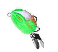 Oxxggkao Floating Artificial Frogs Baits Weedless Topwaters Fishing Lures Hollows Body Lures for Effective Topwaters Fishing Floating Artificial Baits