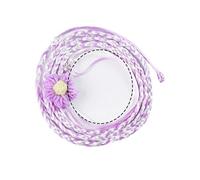Oxxggkao Flower Design Hamster Rabbits Leash Harness for Small Animals Walking Rope Cord with Adjustable Buckle Outdoor Activity Soft Escape-Proof Harness with Floral Pattern