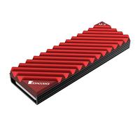 Oxxggkao For M.2 SSD HeatSink Heat Sink M.2 2280 SSD Hard Disk Aluminum Heat Sink Radiator Thermal Cooling Pad Desktop Cpu Fan Computer Fans Internal & Components Upside Down Thermal Pads