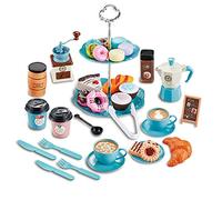 Oxxggkao For Play Dessert And Toy Coffee Maker Set Age 3 4 5 6 7 8 Indoor Outdoor Pretend Toys Tea For Kids Tea Play Coffee Maker Set For Kids