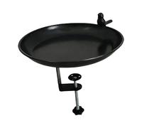 Oxxggkao Freestanding Metal Bird Bath with Removable Basins Large Capacity for Lawns Yard and Wildlife Watching Decorative