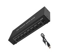 Oxxggkao Functional 1Input 8Output Sound Splitter Stereo Distribution Box Perfect for Equipment Applications High Loyalty Distributorr