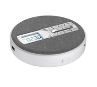 Oxxggkao Handheld Music Player Disc Player with Anti Slip Fabric Surfaces and MP3 Compatibility for Daily Entertainment Music Playerr