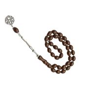 Oxxggkao Handheld Muslims Prayer Beads 33 Ergonomic Lightweight Tasbih for Spiritual Reflection Worship Jewelry Muslims Prayer