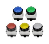 Oxxggkao Head 62Mm USB Answer Buzzers Button for Team Building and Live Streaming Interactives Control Waterproof USB Button