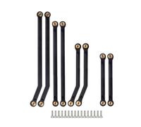 Oxxggkao Heavy Duty Linkage Assembly Kits High Chassis Links Set Of 8 For 1/24 Remote Control Crawlers Car Model Toy Model Vehicle Upgrade Part