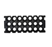 Oxxggkao High Efficiency 18650 Battery Mount Protective Bracket 18650 Display Rack 3x7 Slot Holder Simple Installation Consumer Electronics Part