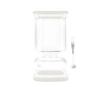 Oxxggkao Innovation Preserving Square Preserve Jar with Dry Wet Separation Against Escape 34 Fluidounce Capacity for Optimal Food Storage Home Jar