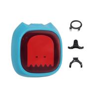 Oxxggkao Intelligent Bikes Tail Light Led Warning Flashlight Cycling Brake Taillight Sensing Bicycles Rear Lamp Enduring Brake Sensing Bike Rear Light for Road Cycling Commuting