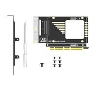 Oxxggkao Intelligent U.2 to PCIe 5.0 Expansion Card 128Gbps Bandwidth Computing Accessories Server Card