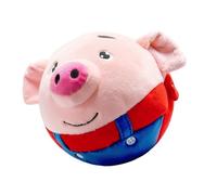Oxxggkao Interactive Bouncing Piggy Dog Toy Vibrating Plush for and Dogs with Sound and Shake Rechargeable Toy Outdoor Dog Toy