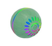 Oxxggkao Jumping Rolling Dog Ball Chew Resistant ABS Construction Simulates Prey Movement Encourages Play Energy Release Moving Toy with Light Pet Jumping ABS Dog