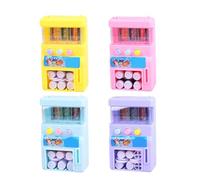 Oxxggkao Kids Educational Vending Machine Toy with Working Coin Mechanism STEM Learning Pretend Play Shopping Game Activity Party Vending Machine