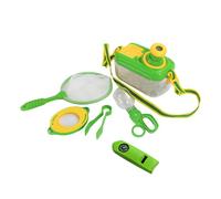 Oxxggkao Kids Exploration Set for Little Adventurers Includes Observation Box Handy Scooper Gogga Catcher and Butterfly Net STEM Toy for Children