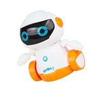Oxxggkao Kids Interactive Track Drawing Robot Toy with Sound Effects and Auto Navigation Educational Play Motor Skills Building Robot Toy