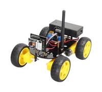 Oxxggkao Kids Remote Control Car Coding Camera Real Time Video Road Toy Voice Conversation Camera Fun Toy for Boys and Girls Four Wheel Robot