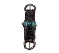 Oxxggkao Knitted Miniature Horseback Riding Equipment Keychain Light Weight Practical Design for Cycling Enthusiasts & Travelers Yarns Woven Horse Keyring
