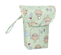 Oxxggkao Large Capacity Travel Diaper Portable for Caring Storage Oxfords Fabric Portable Diaper Pack