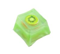 Oxxggkao LED Compatible Crossed Shaft Mechanical Keycap Jelly Theme Various Fruit Resin Keycaps 1PC Fruit Themed Keyboards Keycap