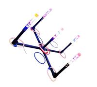 Oxxggkao LED LightUp Rings and Toss Set Outdoor Lawns Game for Family Night Activity Picnics Backyard Play Team Building Exercise Nighttime Activity Glowing Rings Game for Gathering