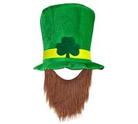 Oxxggkao Leprechaun Caps Holiday St. Patricks Day Party Decor Festive Stage-Performence Patrick Hat Headdress Party Leprechaun Hat And Beard