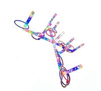 Oxxggkao LightUp Rings and Toss Set for Backyard Parties Team Building Adults LED Light Up Throwing Game
