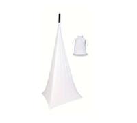 Oxxggkao Loudspeaker Stand Cover with Strong Hold Straps and Elastic Bottom for Quick Setup in Multiple Color Loudspeaker Wrap