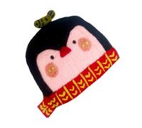 Oxxggkao Lovely Animal Themed Felt Coasters Handcrafted Wool Absorbent Fronts Nonslip Base For Coffee Mugs Cups User Friendly Nonslip Pad