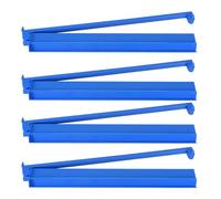 Oxxggkao Mahjong Board Holder Set Comes with 4 Racks and Push Sticks for Simple Play Push Rod Mahjong Set