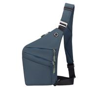 Oxxggkao Men's Chest Bag With Advanced Security Designs And Comfortable Strap Shoulder Crossbody Purse For Everyday Use Lightweight Security Bag