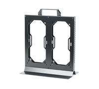 Oxxggkao Metal Computer External Radiators Mounting Bracket Supports Multiple Device Connection Resistant Radiators Bracket