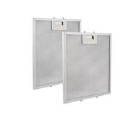 Oxxggkao Metal Grease Panel 2 Pieces Set 13.56 X 13.69 Inch Fits Various Cooking Vents Easy Install Stove Vent