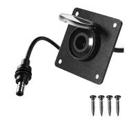 Oxxggkao Metal Power Distribution Socket Power Connector for Satellite Small Suitable for Outdoor Applications Waterproof Wall Socket