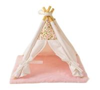 Oxxggkao Miniature Camping Tent with Rural Flower Pattern 1/12 Doll House Decoration Scene Setting Props Doll Accessories Doll House Accessories