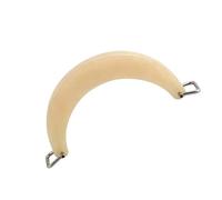 Oxxggkao Modern Bag Handle Replacement Nonslip Curved Grip Practical Resin Construction with Buckle Mechanism Resin Purse Handle Upgrades