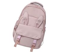 Oxxggkao Modern Ear School Bags Nylon Book Bag For Teen Girl Ample Storage Space Student Campus Laptop Backpack Casual Daypack Casual Travel Backpack