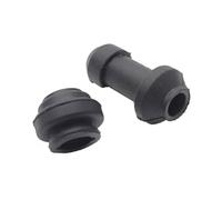 Oxxggkao Motorcycle Scooter Brake Upper Lower Caliper Shock AbsorbersSleeve Rubber Disc Waterproof Cap Cover Motorcycle Disc Bracket Caliper Cover Prevention Improved Riding Extended