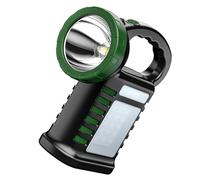 Oxxggkao Multifunctional Searchlight Work Light Portable Solar Rechargeable LED Flashlight for Emergencies Situations Enduring for Camping