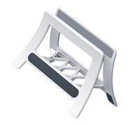 Oxxggkao Multiple Angled Notebook Computer Vertical Stand with Enhances Airflows Cooling Design for Work Study Entertainment Space Saving Stand